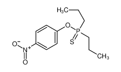 (4-nitrophenoxy)-dipropyl-sulfanylidene-λ<sup>5</sup>-phosphane_5745-22-2