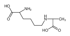 (2S)-2-amino-6-(1-carboxyethylamino)hexanoic acid_5746-03-2