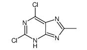 2,6-dichloro-8-methyl-7H-purine_57476-37-6