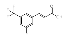 (E)-3-[3-fluoro-5-(trifluoromethyl)phenyl]prop-2-enoic acid_575469-96-4