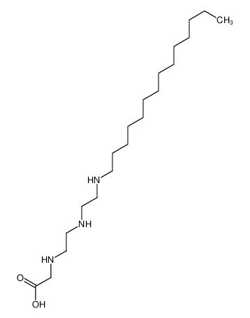 2-[2-[2-(tetradecylamino)ethylamino]ethylamino]acetic acid_57898-45-0