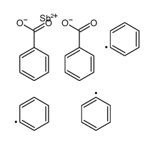 [benzoyloxy(triphenyl)-λ5-stibanyl] benzoate_57997-56-5