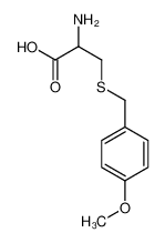 (2S)-2-amino-3-[(4-methoxyphenyl)methylsulfanyl]propanoic acid_58290-34-9