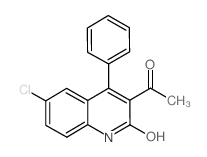 3-acetyl-6-chloro-4-phenyl-1H-quinolin-2-one_58375-08-9