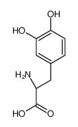 (2S)-2-Ammonio-3-(3,4-dihydroxyphenyl)propanoate_587-45-1