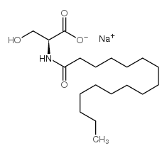 Sodium N-palmitoyl-L-serinate_58725-46-5
