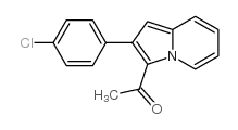 1-[2-(4-chlorophenyl)indolizin-3-yl]ethanone_58963-35-2