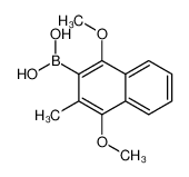 (1,4-dimethoxy-3-methylnaphthalen-2-yl)boronic acid_590401-48-2
