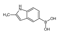 (2-methyl-1H-indol-5-yl)boronic acid_590418-31-8