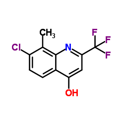 7-chloro-8-methyl-2-(trifluoromethyl)-1H-quinolin-4-one_59108-10-0