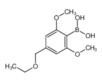 [4-(ethoxymethyl)-2,6-dimethoxyphenyl]boronic acid_591249-50-2