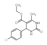 ethyl 4-(4-chlorophenyl)-6-methyl-2-oxo-3,4-dihydro-1H-pyrimidine-5-carboxylate_5948-71-0