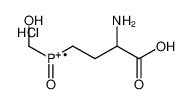 (3-amino-3-carboxypropyl)-(hydroxymethyl)-oxophosphanium,hydrochloride_59542-49-3