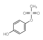 4-hydroxyphenyl methanesulfonate_59722-33-7