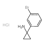 1-(3-bromophenyl)cyclopropan-1-amine,hydrochloride_597563-15-0