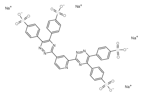 2,4-Bis[5,6-di(p-sulfophenyl)-1,2,4-triazin-3-yl]pyridine Tetrasodium Salt [for Determination of Fe,Cu]_59895-79-3