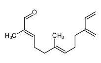 2,6-dimethyl-10-methylenedodeca-2,6,11-trien-1-al_60066-88-8
