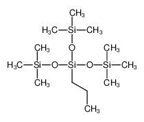 trimethyl-[propyl-bis(trimethylsilyloxy)silyl]oxysilane_60111-46-8