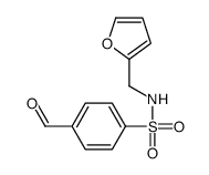 4-formyl-N-(furan-2-ylmethyl)benzenesulfonamide_603999-01-5