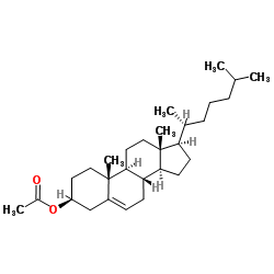 (-)-Cholesteryl acetate_604-35-3