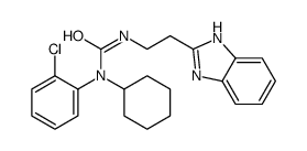 3-[2-(1H-Benzimidazol-2-yl)ethyl]-1-(2-chlorophenyl)-1-cyclohexyl ure_606091-13-8