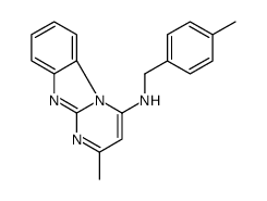 2-Methyl-N-(4-methylbenzyl)pyrimido[1,2-a]benzimidazol-4-amine_606136-22-5