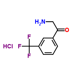 2-amino-1-[3-(trifluoromethyl)phenyl]ethanone,hydrochloride_61062-56-4