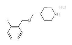 4-[(2-fluorophenyl)methoxymethyl]piperidine,hydrochloride_614731-80-5