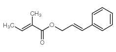 [(E)-3-phenylprop-2-enyl] (E)-2-methylbut-2-enoate_61792-12-9