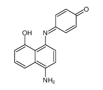4-(4-amino-8-hydroxynaphthalen-1-yl)iminocyclohexa-2,5-dien-1-one_6201-72-5