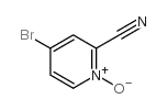 4-bromo-1-oxidopyridin-1-ium-2-carbonitrile_62150-44-1