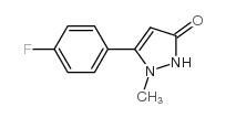 3-(4-fluorophenyl)-2-methyl-1H-pyrazol-5-one_623577-33-3