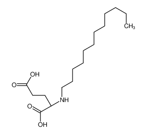 (2S)-2-(dodecylamino)pentanedioic acid_62765-46-2