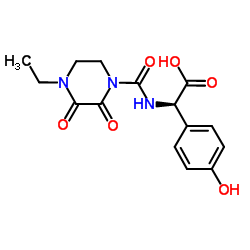 (2R)-2-[(4-Ethyl-2,3-dioxopiperazinyl)carbonylamino]-2-(4-hydroxyphenyl)acetic acid_62893-24-7