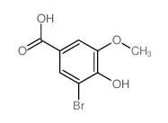 3-bromo-4-hydroxy-5-methoxybenzoic acid_6324-52-3