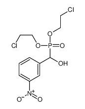 bis(2-chloroethoxy)phosphoryl-(3-nitrophenyl)methanol_6329-50-6