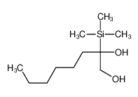 2-trimethylsilyloctane-1,2-diol_63408-33-3