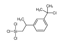 trichloro-[2-[3-(2-chloropropan-2-yl)phenyl]propyl]silane_634148-42-8