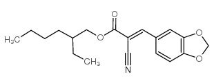 2-ethylhexyl (E)-3-(1,3-benzodioxol-5-yl)-2-cyanoprop-2-enoate_63524-66-3