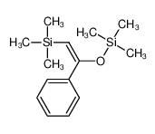 trimethyl-(1-phenyl-2-trimethylsilylethenoxy)silane_63636-05-5
