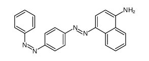4-{[4-(Phenyldiazenyl)phenyl]diazenyl}-1-naphthalenamine_6368-70-3