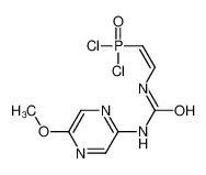 1-[(E)-2-dichlorophosphorylethenyl]-3-(5-methoxypyrazin-2-yl)urea_63886-70-4