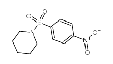 1-((4-Nitrophenyl)sulfonyl)piperidine_64268-93-5