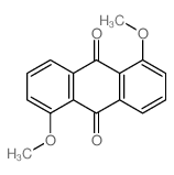 1,5-dimethoxyanthracene-9,10-dione_6448-90-4