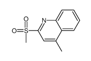 4-methyl-2-methylsulfonylquinoline_64495-40-5