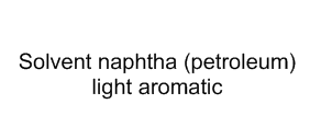 Solvent naphtha (petroleum), light arom._64742-95-6