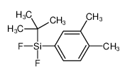 tert-butyl-(3,4-dimethylphenyl)-difluorosilane_647842-14-6