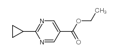 ethyl 2-cyclopropylpyrimidine-5-carboxylate_648423-77-2