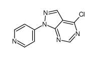 4-chloro-1-pyridin-4-ylpyrazolo[3,4-d]pyrimidine_650638-07-6