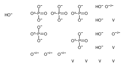 oxygen(2-),vanadium,pentahydroxide,pentaphosphate_65232-89-5